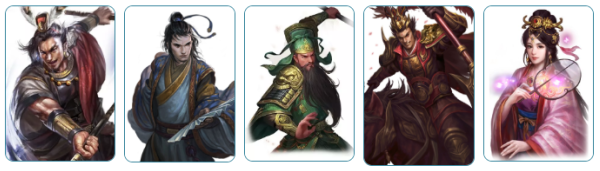 百龙霸业武将阵营混搭阵容甘宁郭嘉关羽魔吕布神甄姬展示